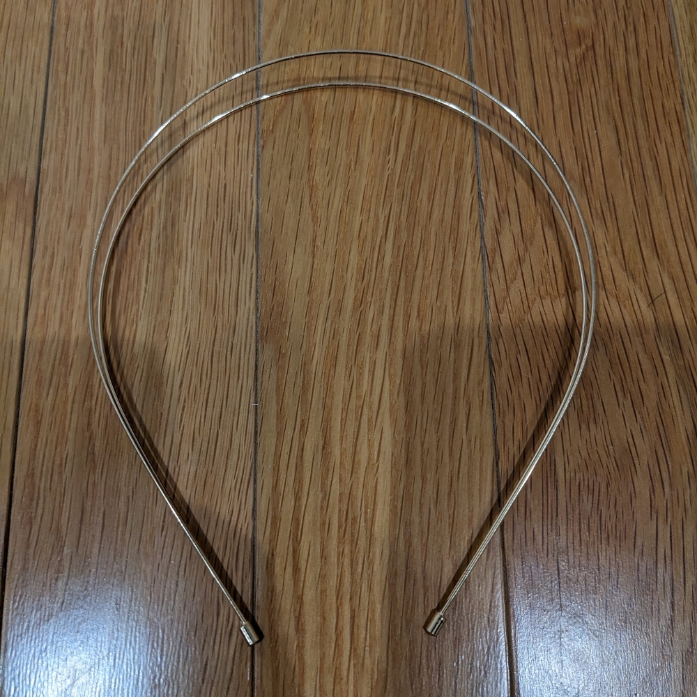 Gold headband